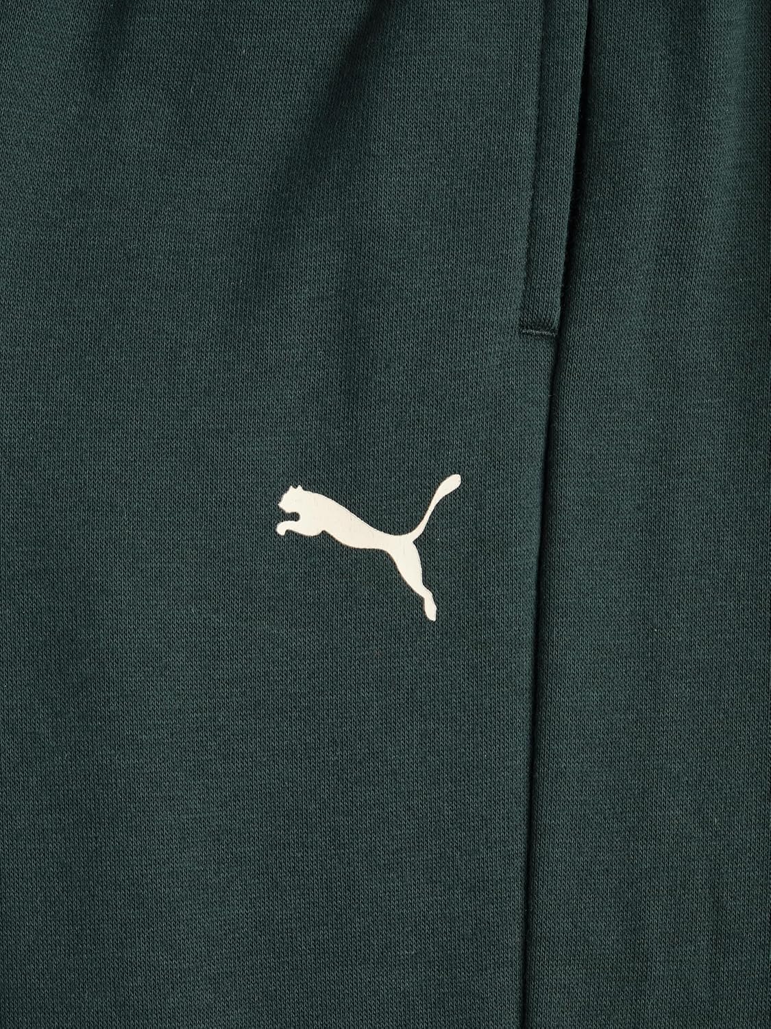 PUMA Boys' 2 Piece Long Sleeve Fleece Pullover and Jogger Set, Relaxed Fit
