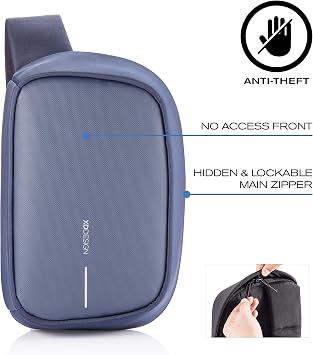 XDDesign Bobby Sling, Anti-Theft Backpack, Navy Blue, Taille unique