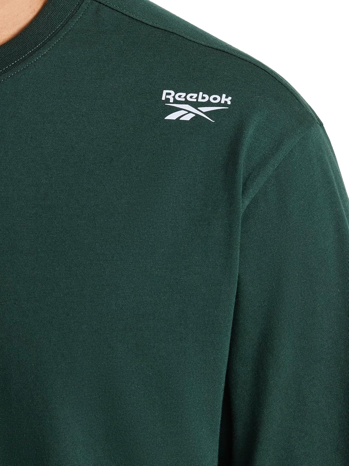 Mens Volt Long Sleeve Crewneck T-Shirt, Standard Fit, Lightweight Cotton-Poly Jersey Fabric - Image 4