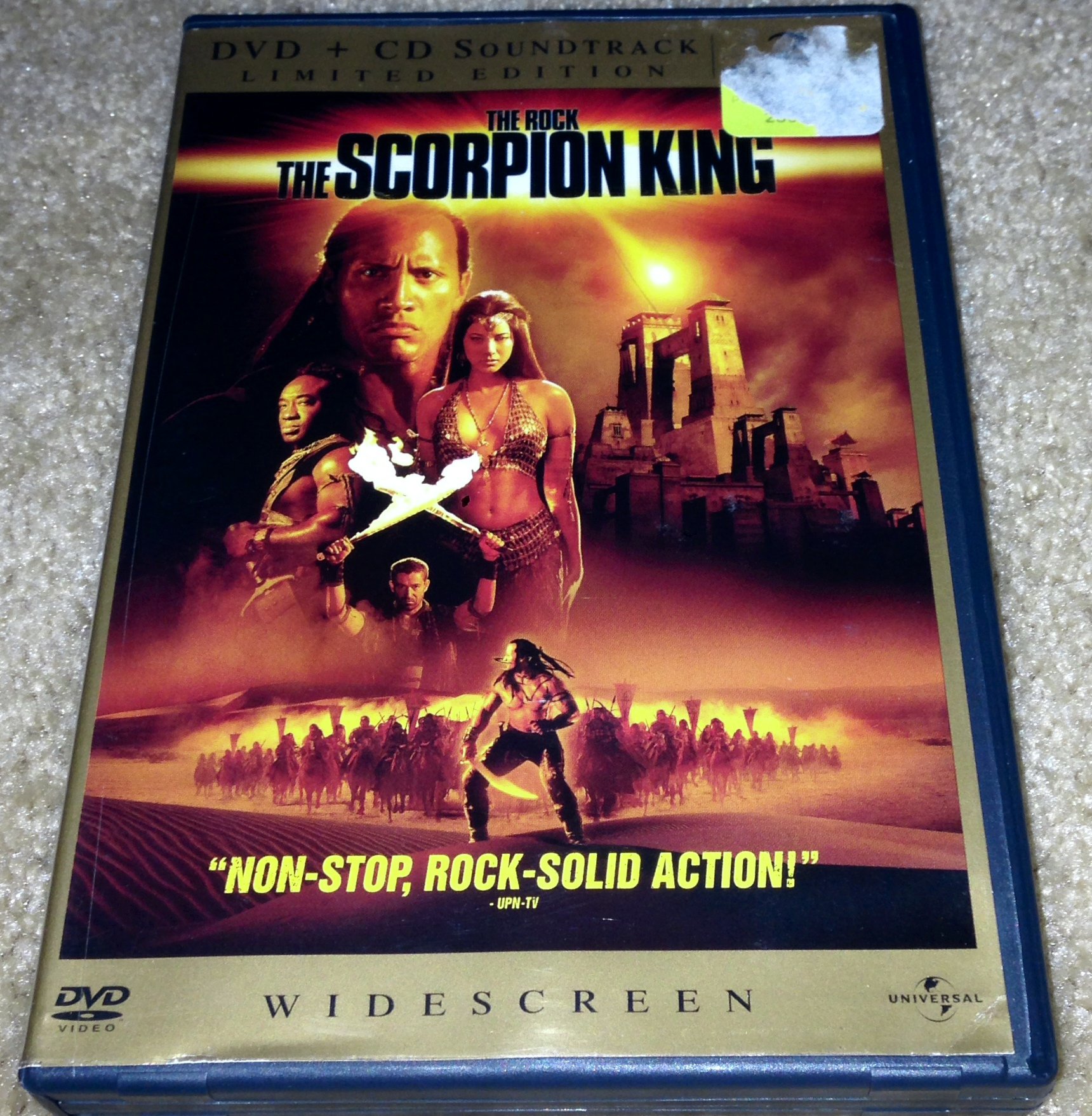 Scorpion King (Widescreen Limited Edition) [with CD] [DVD]