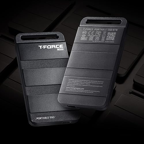 Miniatura 4 de TEAMGROUP T-Force M200 SSD externo portátil 2TB USB3.2 Gen2x2 Tipo-C lecturaescritura 2000MBs compatible con PS5 y Xbox y Chrome OS T8FED9002T0C102