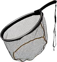 Frabill Floating Trout Net - 9x20 Inch Hoop, Micromesh Rubber Netting for Easy Catch & Release, Portable for Wading & Kayak Fishing