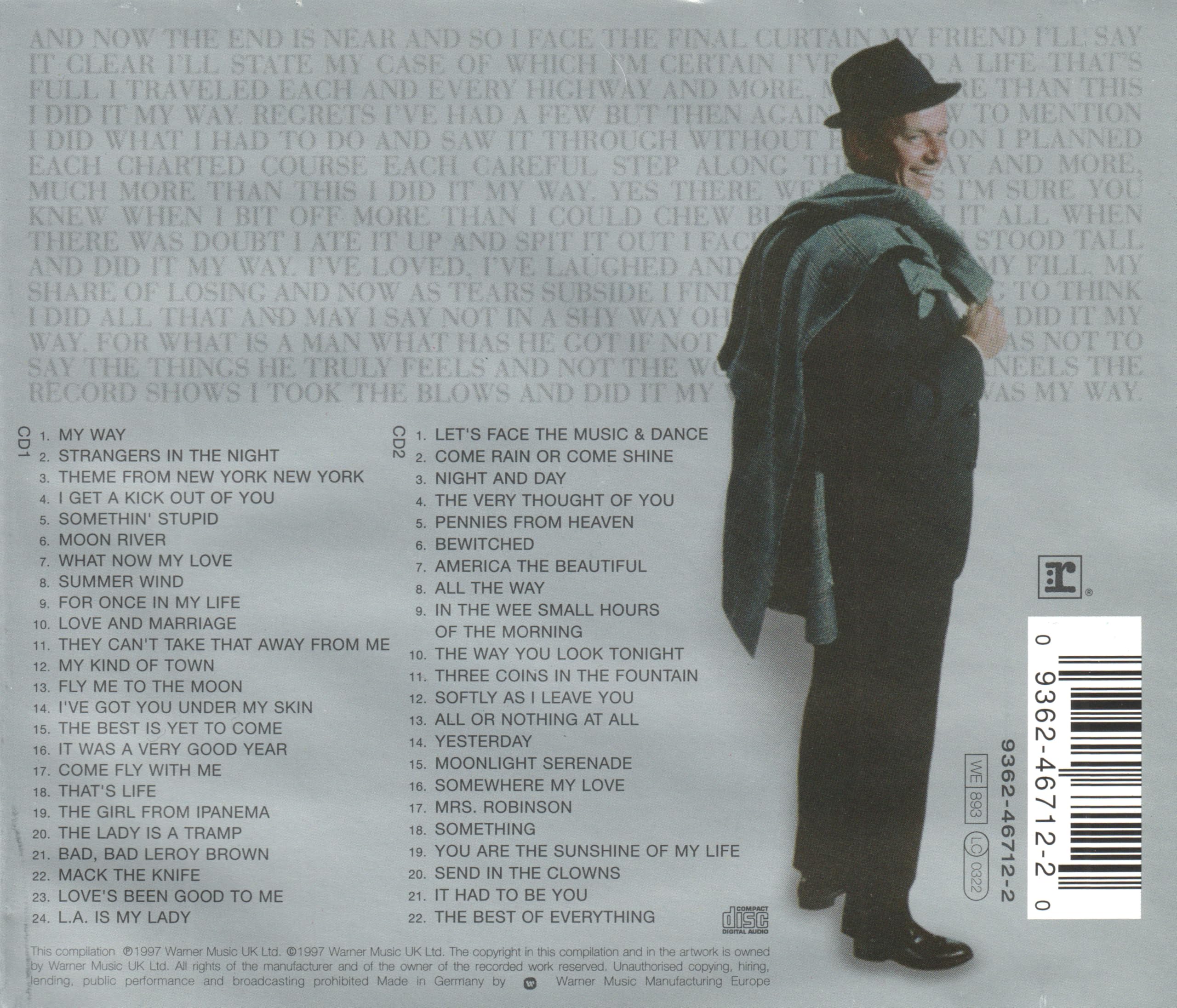My Way : The Best Of Frank Sinatra