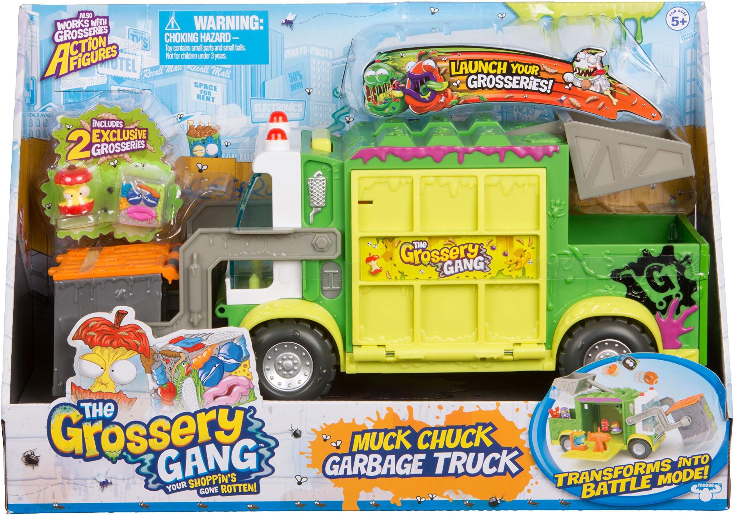 The Grossery Gang Putrid Power S3 Muck Chuck Garbage Truck