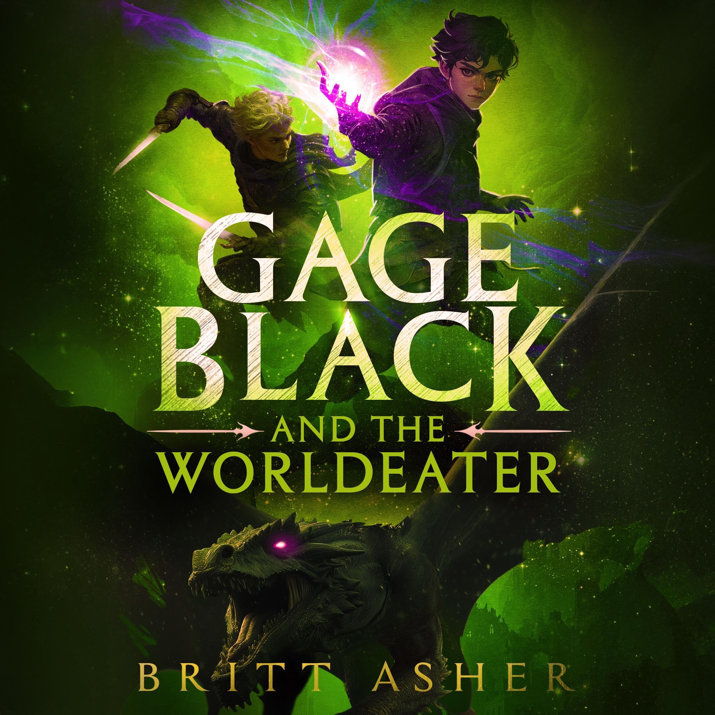 Cover art for Gage Black and the Worldeater