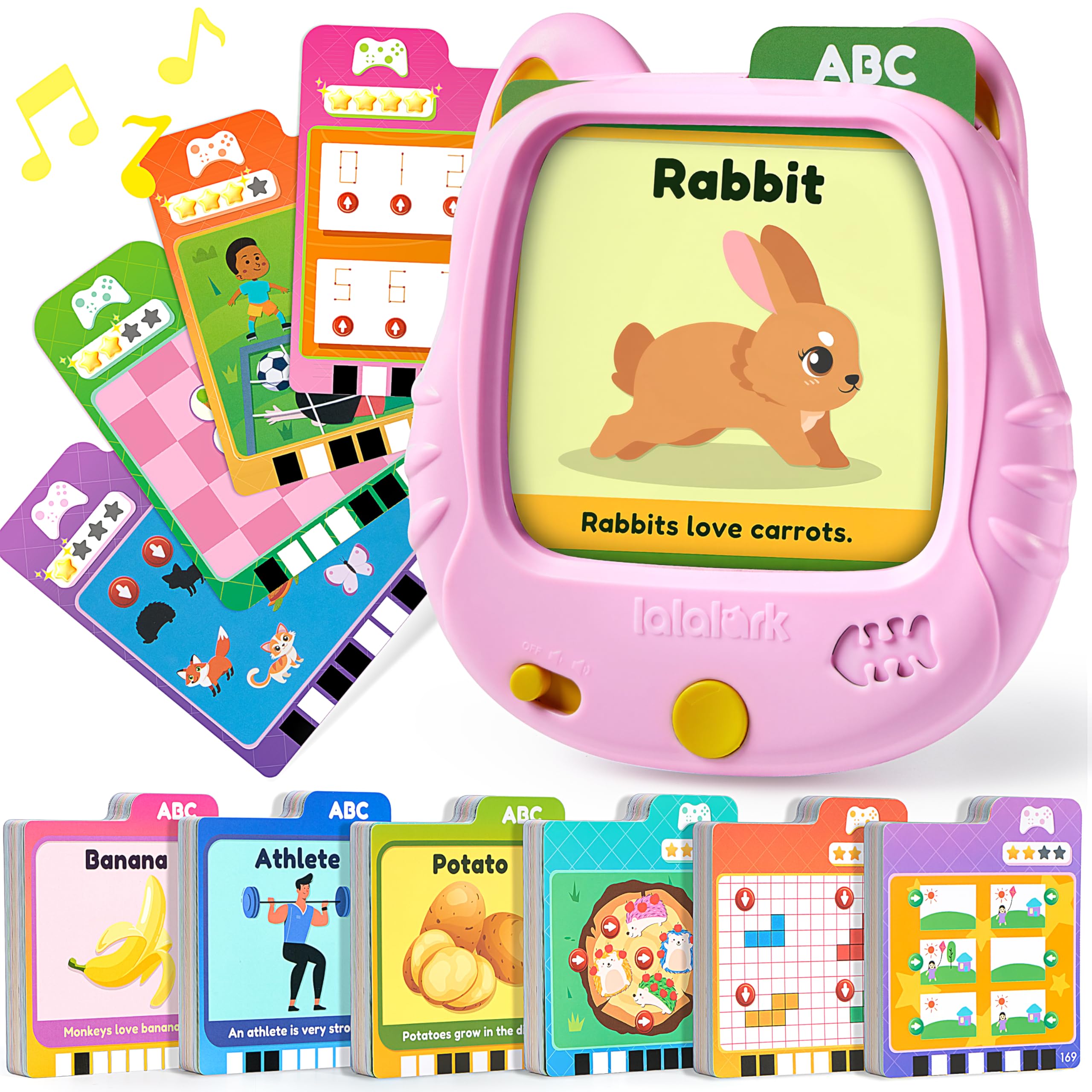 Amazon.com: lalalark Talking Flash Cards for Kids 3 4 5 Year Old