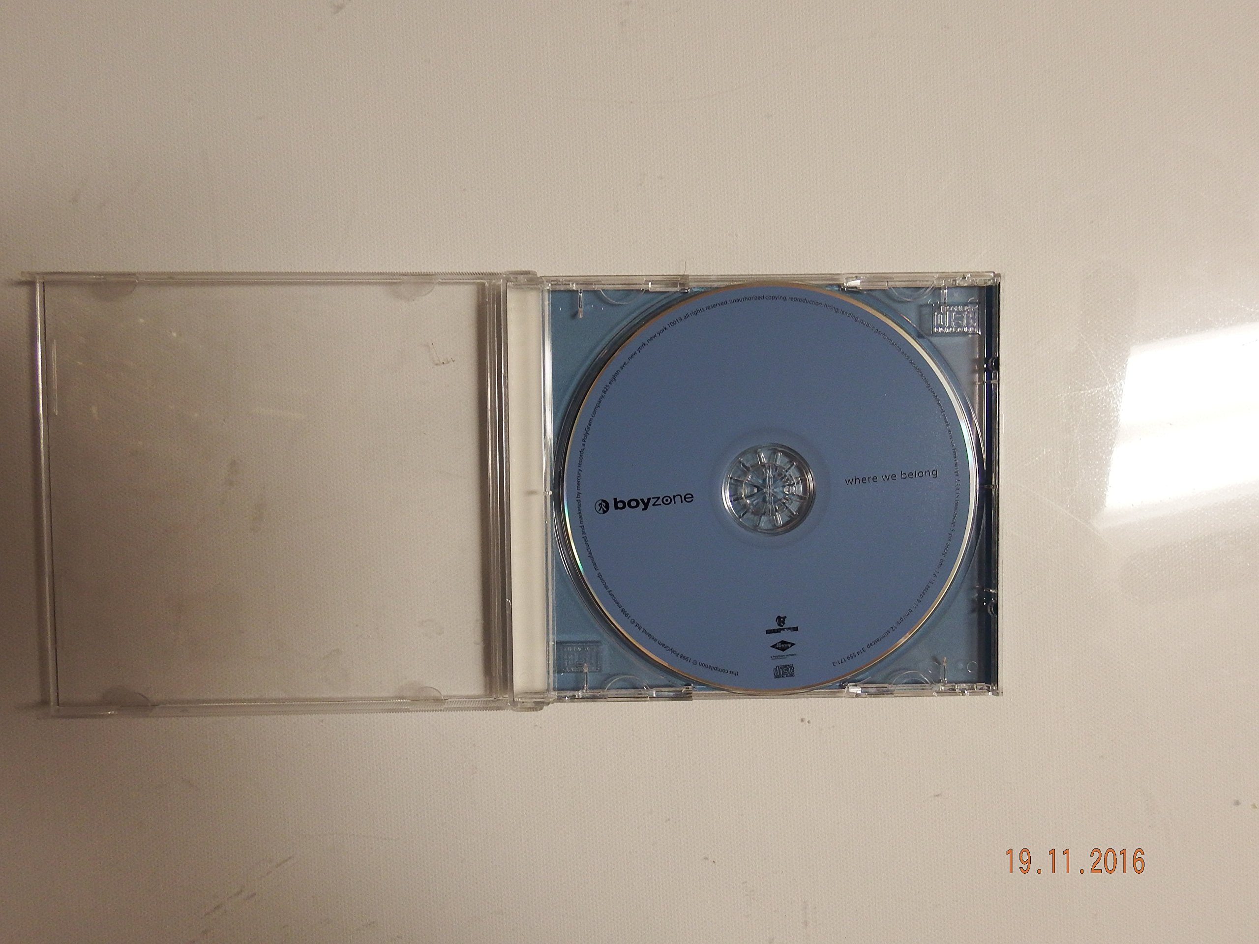 Where We Belong [Audio CD] Boyzone