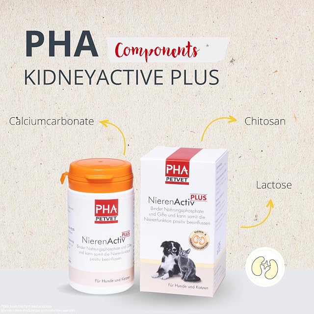 Foto 3 de 6 de PHA Riñones Activ Plus Perro y Gato, Riñón en polvo, 60 g