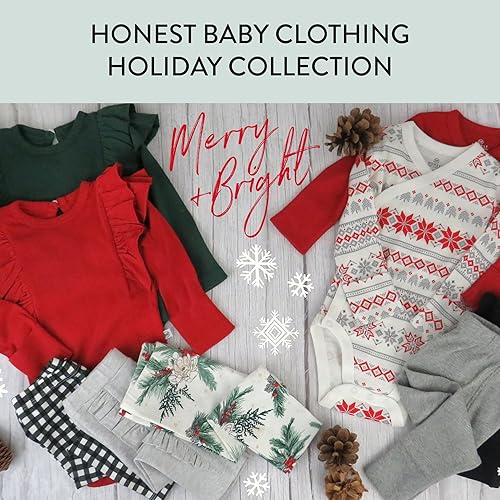 Miniatura 5 de HonestBaby Honest Pants Joggers Pull on 100% Organic Cotton for Infant Baby and Toddler, Boys, Girls, Unisex