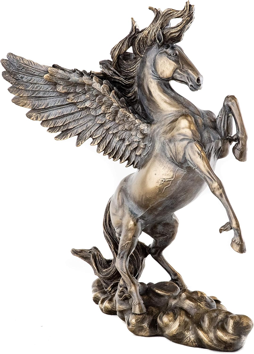 Nеw Dеаl Top Collection Greek Pegasus Statue -Flying Horse Sculpture in Premium Cold Cast Bronze- 10.5-inch Collectible Home Decor Figurine
