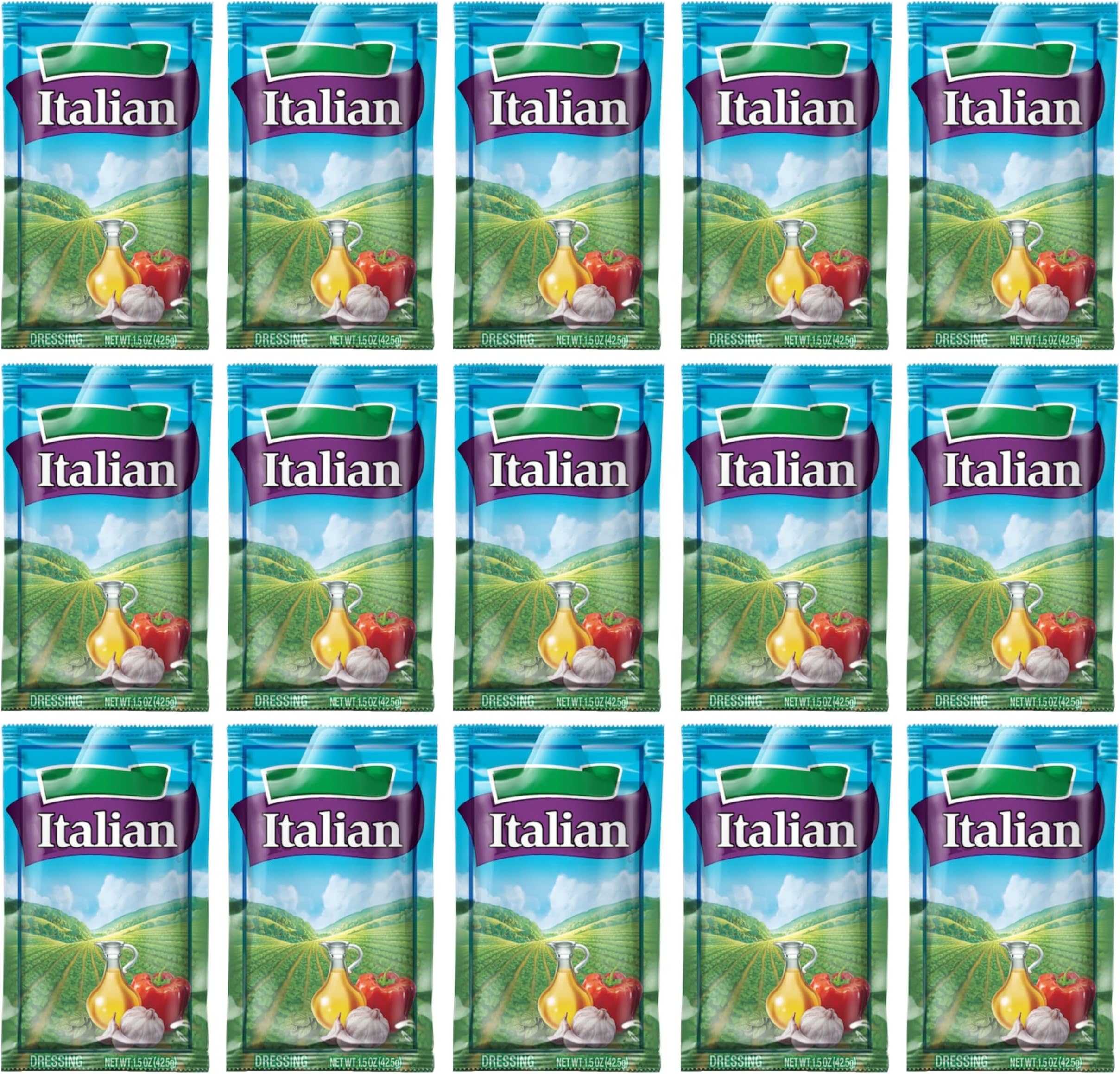 Salad Dressing Packets (Italian) | 15 Packets |