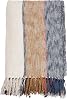 SARO LIFESTYLE Striped Throw Blanket