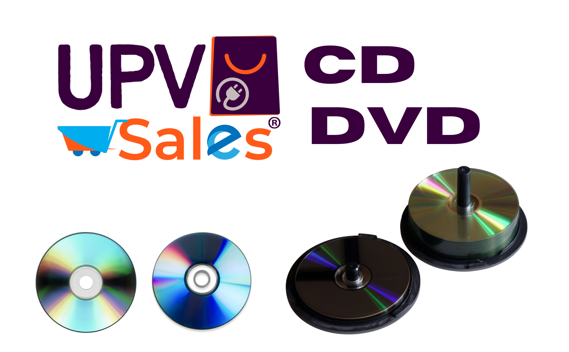 UPVsales Professional CD-R as 52X 700MB 80 Minutes - Pack of 10