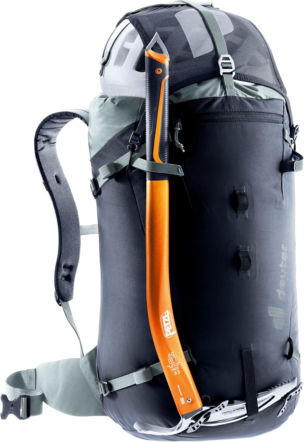 Deuter Guide 30L Backpack I Lightweight Alpine Climbing & Mountaineering Pack - Black-Shale