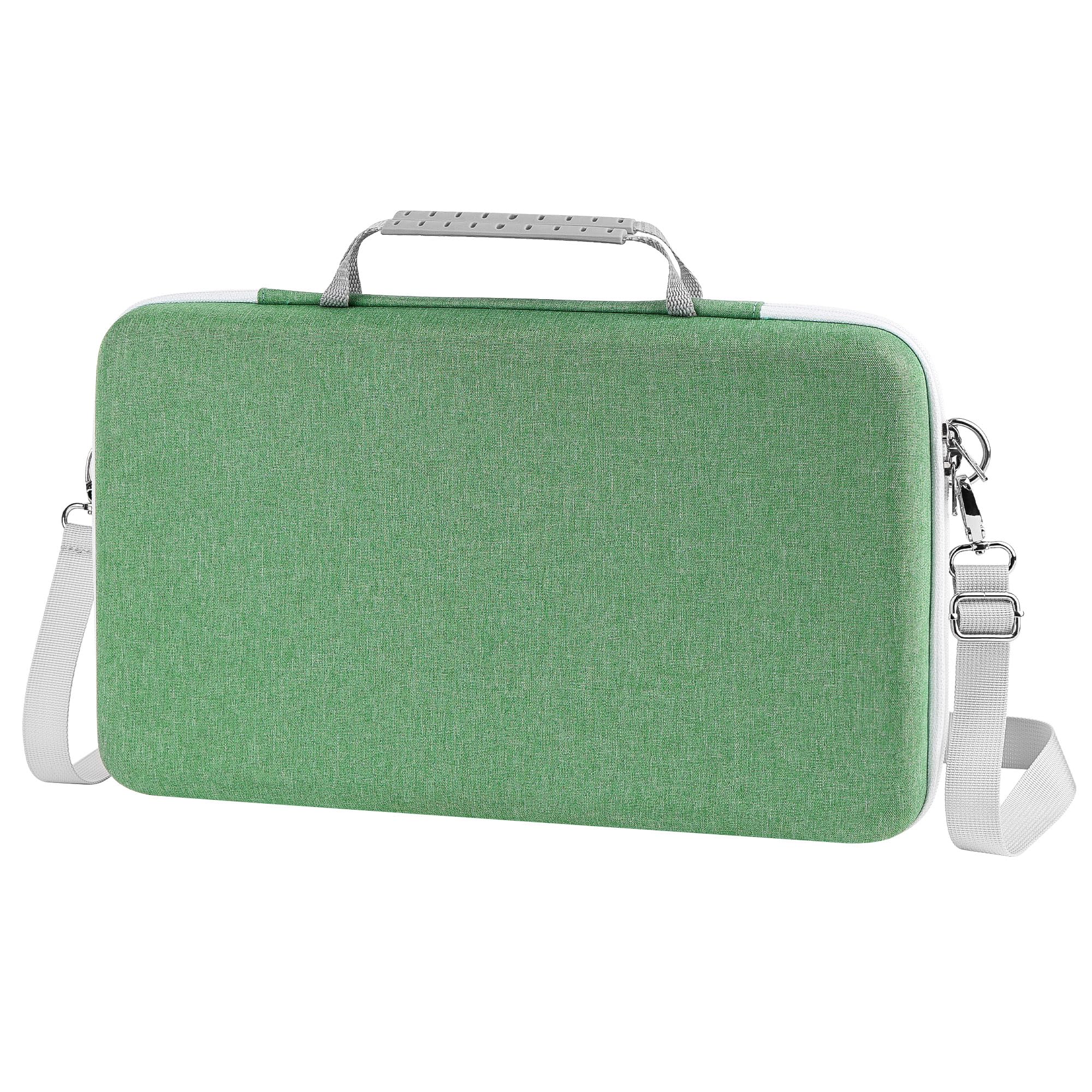 Geekria Etui na kontroler klawiatury USB MIDI, kompatybilne z Arturia MiniLab 3 / MiniLab MkII 25 Slim-Key, twarda obudowa podróżna (miętowa zieleń)