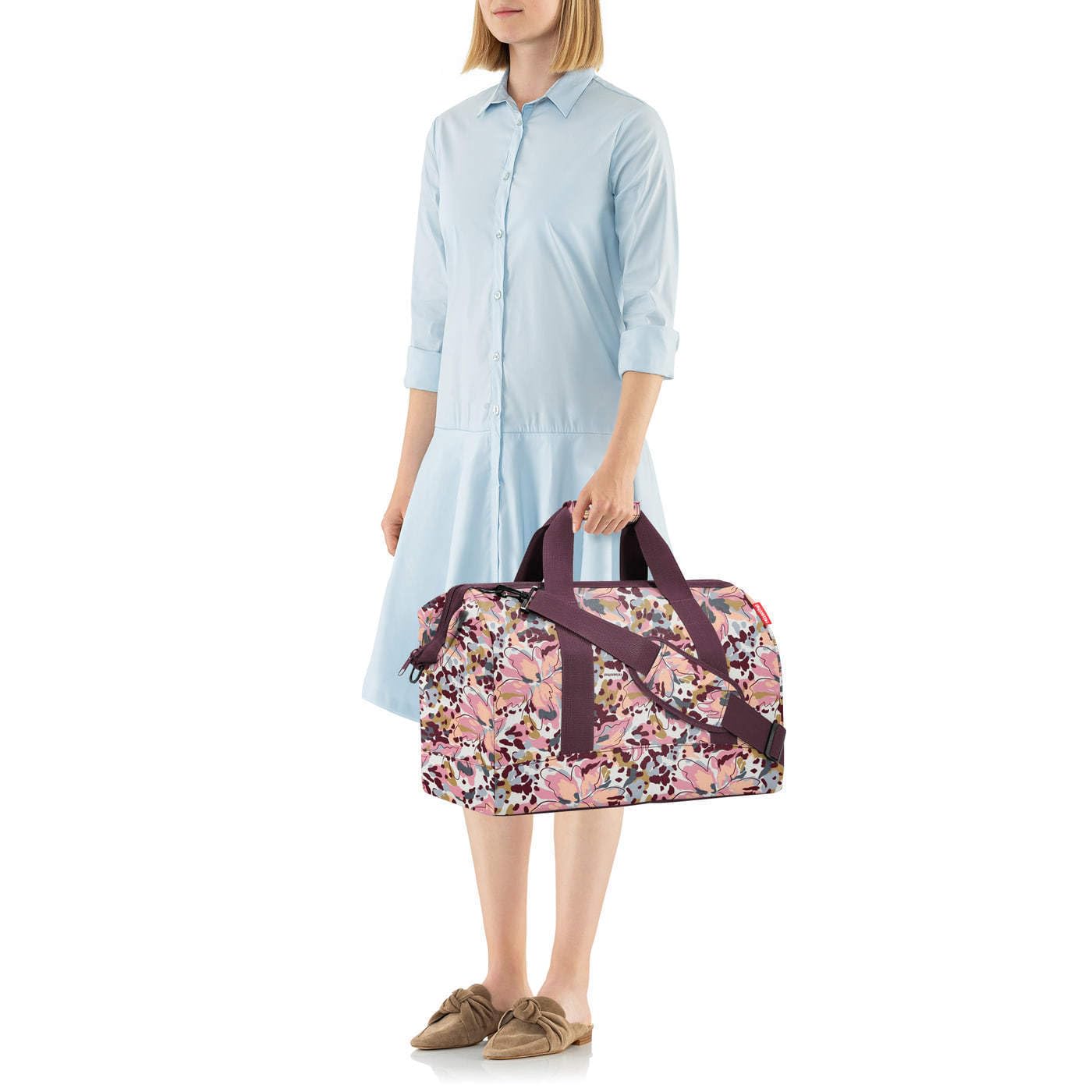 Reisenthel MT3092 ALLROUNDER L FLORA ROSE Gym Bag Femme FLORA ROSE Taille Unica