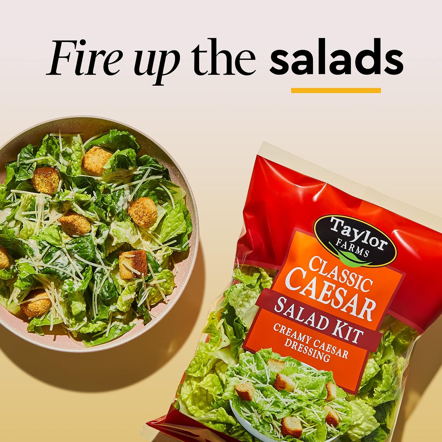 Taylor Farms Caesar Kit, 10 oz Bag