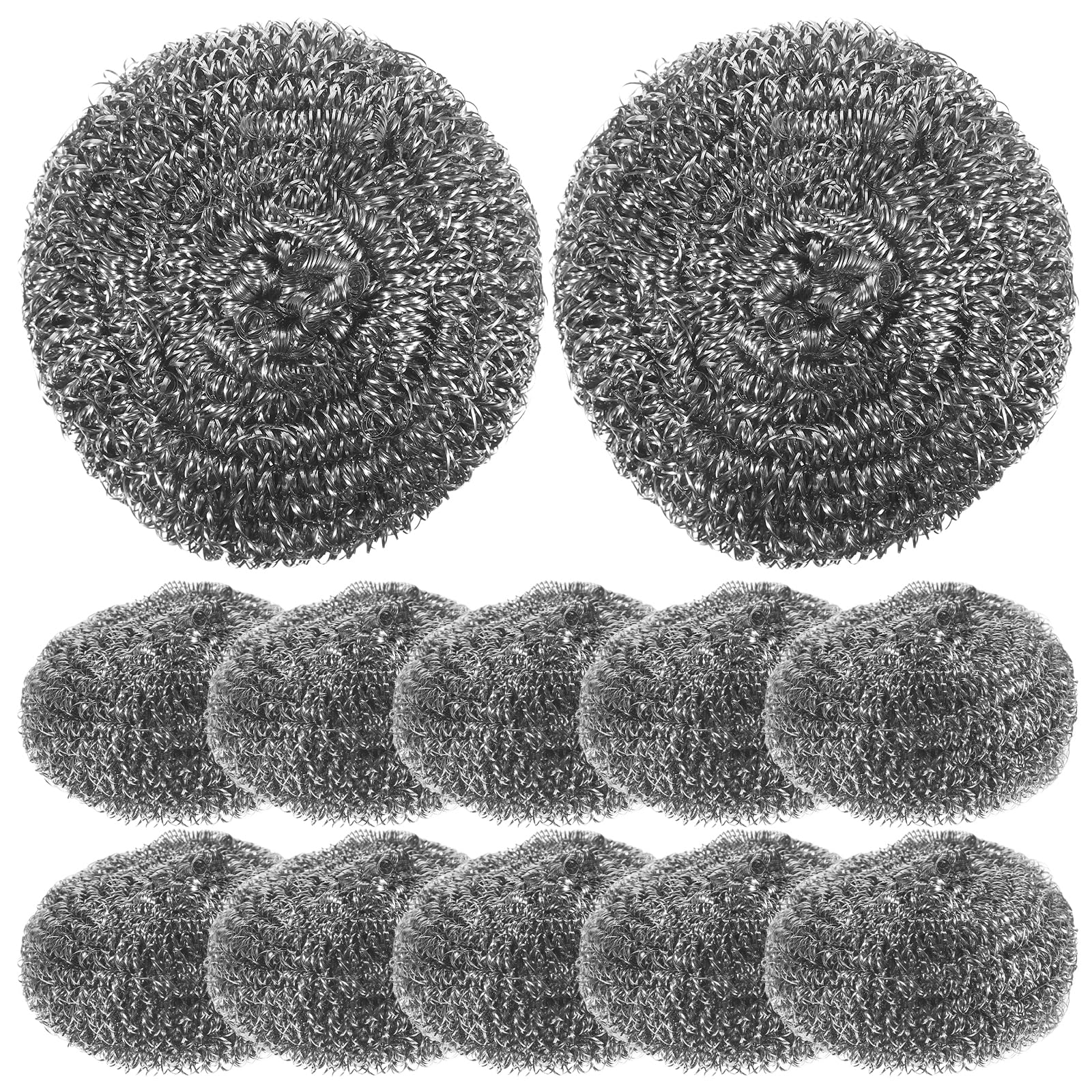 Brosse à pot Alipis en fer pour acier inoxydable et récurage intensif de la vaisselle