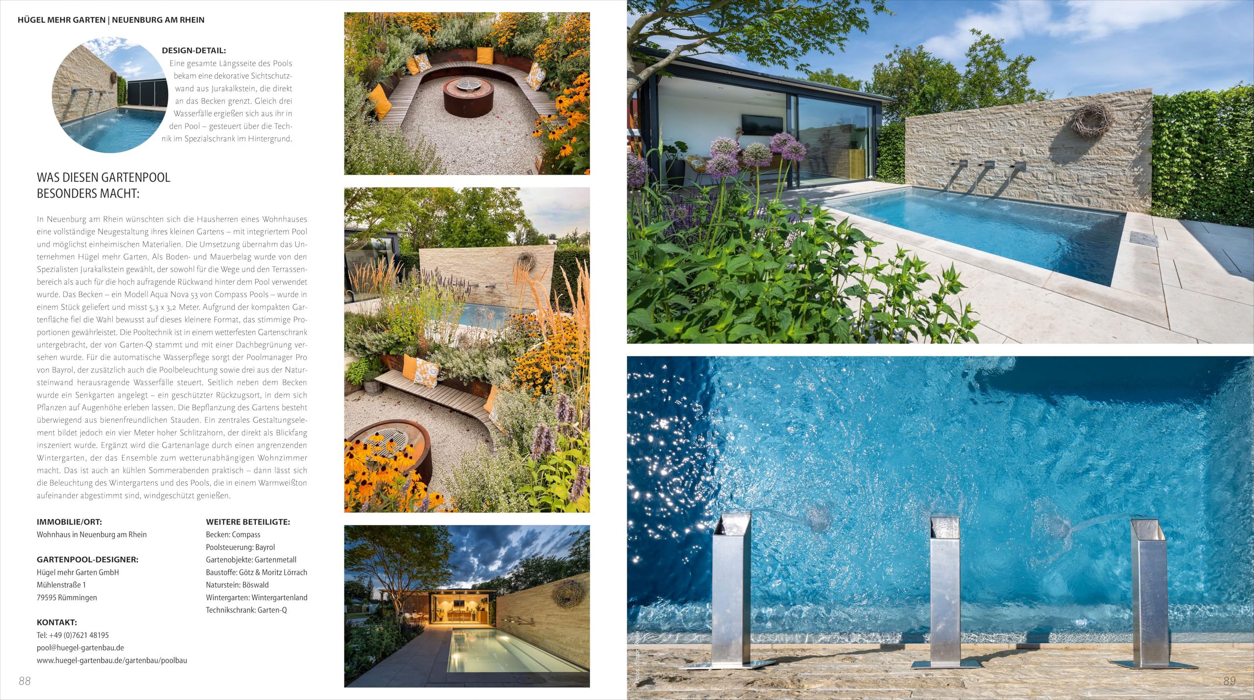 99 TRAUMHAFTE GARTENPOOLS (und der 100ste wird Ihrer): Private Gartenpools in einem inspirierenden Bildband mit traumhaften Beispielen für Ihr eigenes Schwimmbad im Garten. Viele Pool-Gestaltungsideen