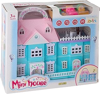 لعبة منزل دمى صغير للبنات - 112، بلاستيك، كرنبيري