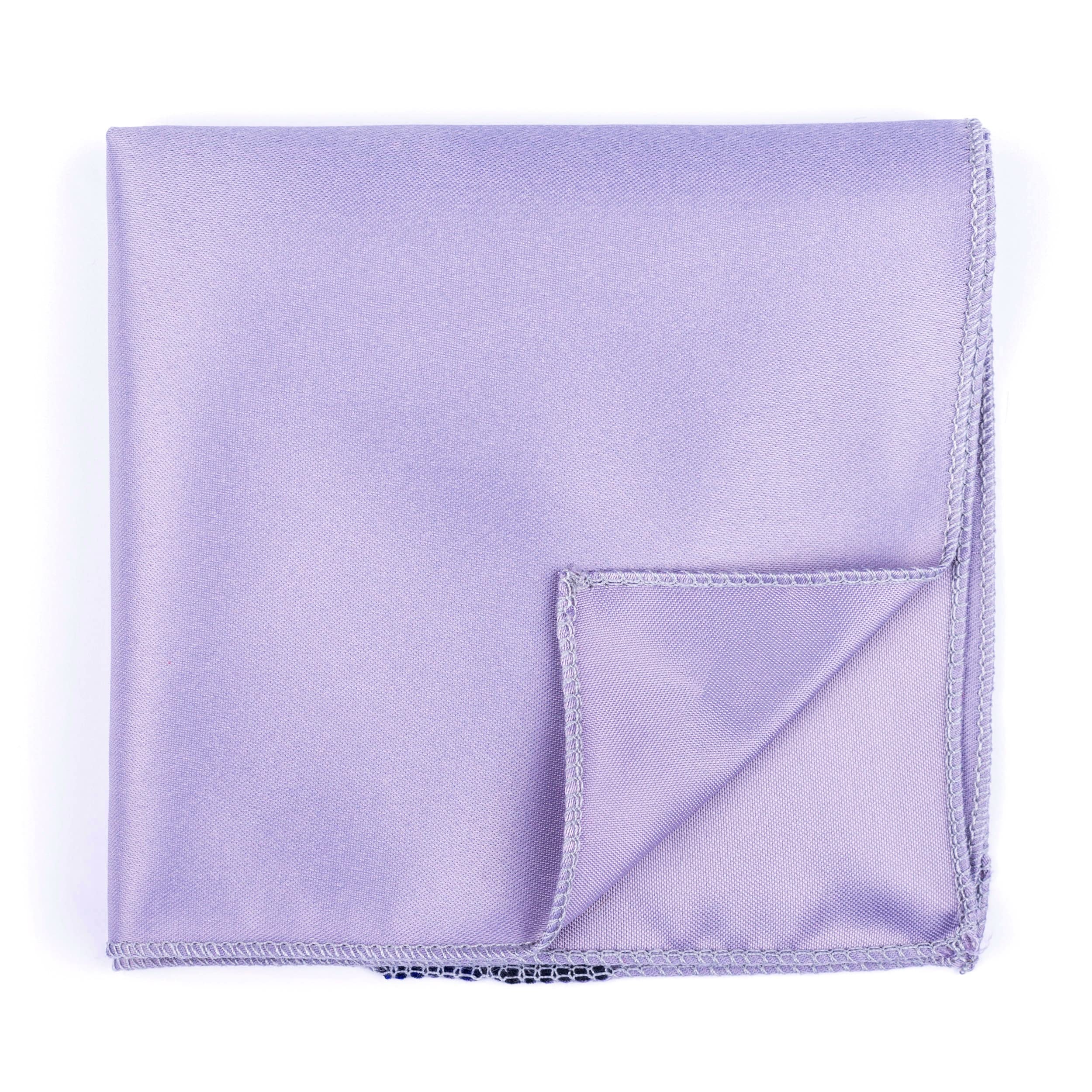 Abel & Burke Lavender Pocket Square #AB-TPH1009/31