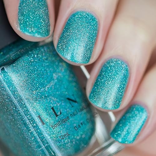 Miniatura 1734 de ILNP Madison Ave Esmalte de uñas holográfico metálico rosa antiguo