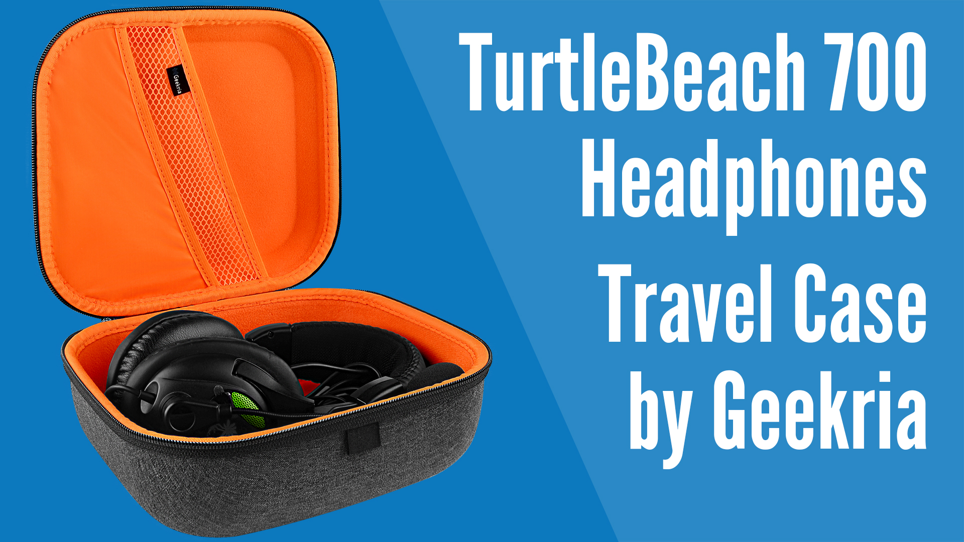 Geekria Headphones Pouch Compatible With Turtle Beach, Razer - View #6
