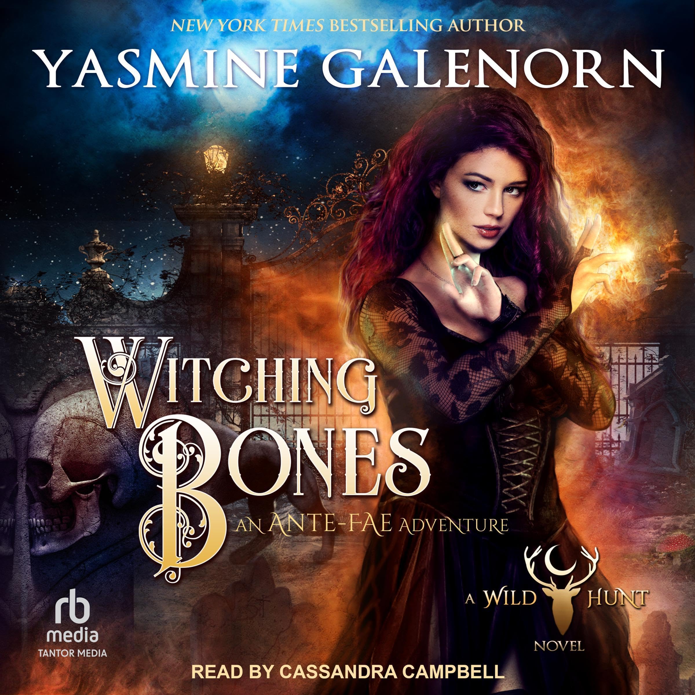 Cover art for Witching Bones