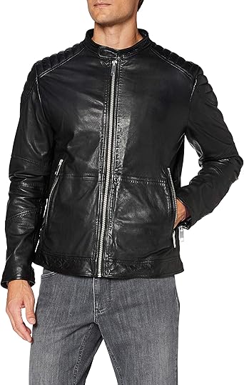 leather jacket amazon uk