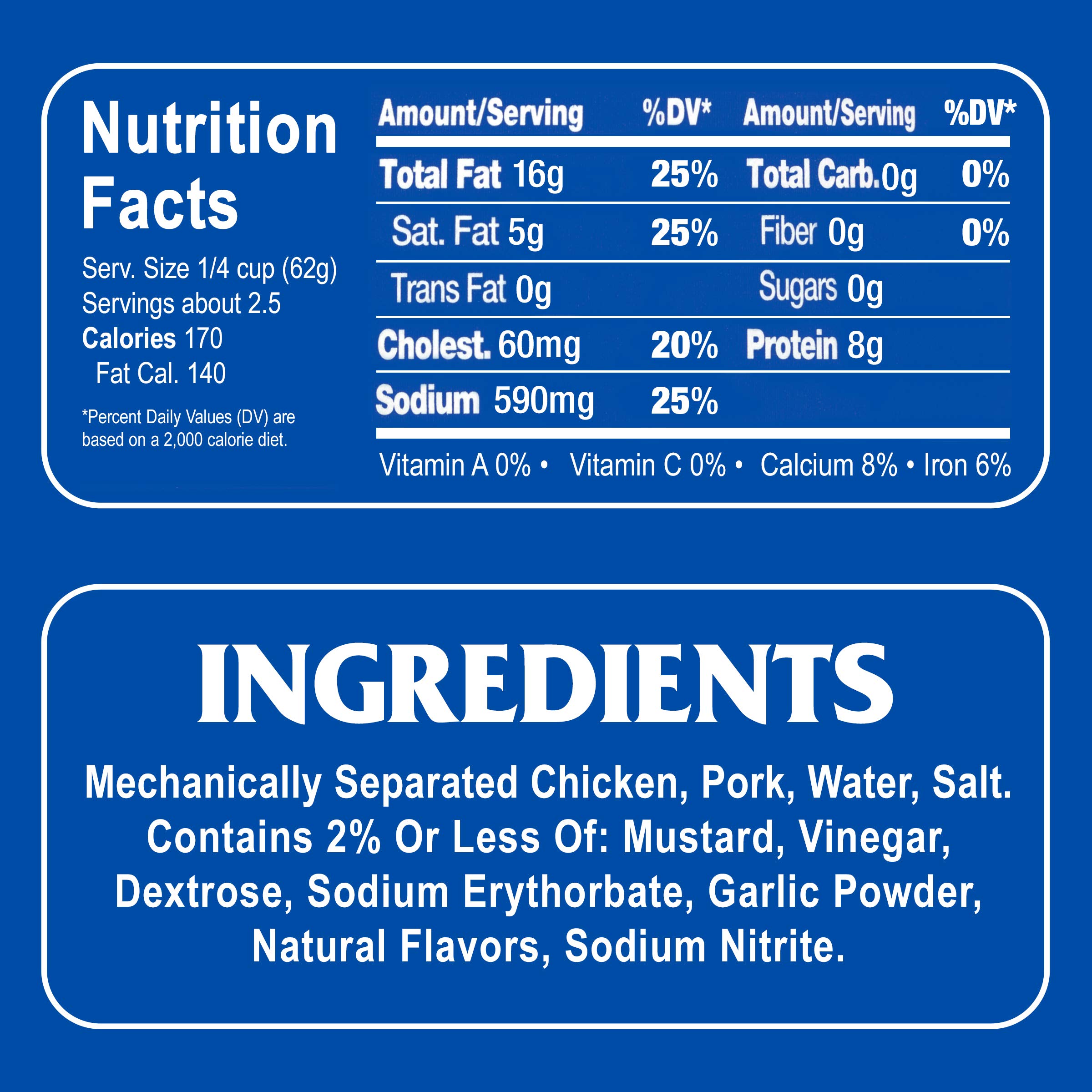 Amour Star Potted Meat, Canned Meat, 5.5 OZ (Pack of 24)