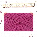 TYH Supplies BCK Collection Acrylic Yarn, 10 DK Light Worsted Mini Skeins for Crocheting & Knitting, Soft Craft Yarn for Amigurumi, Beginners, Small Projects, Curated Multicolor Assortment
