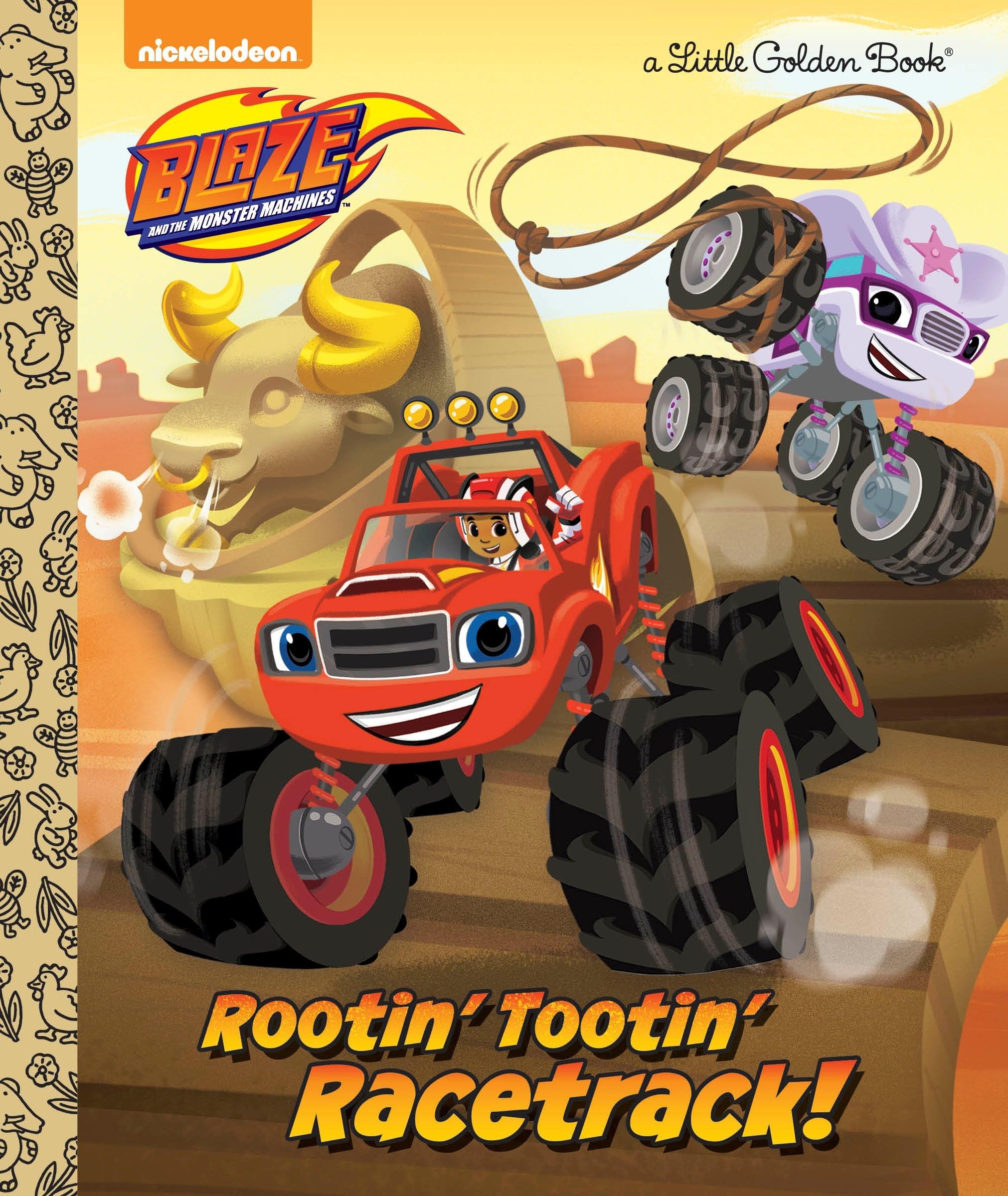 Golden Books Rootin' Tootin' Racetrack! (Little : Blaze and the Moster Machines)