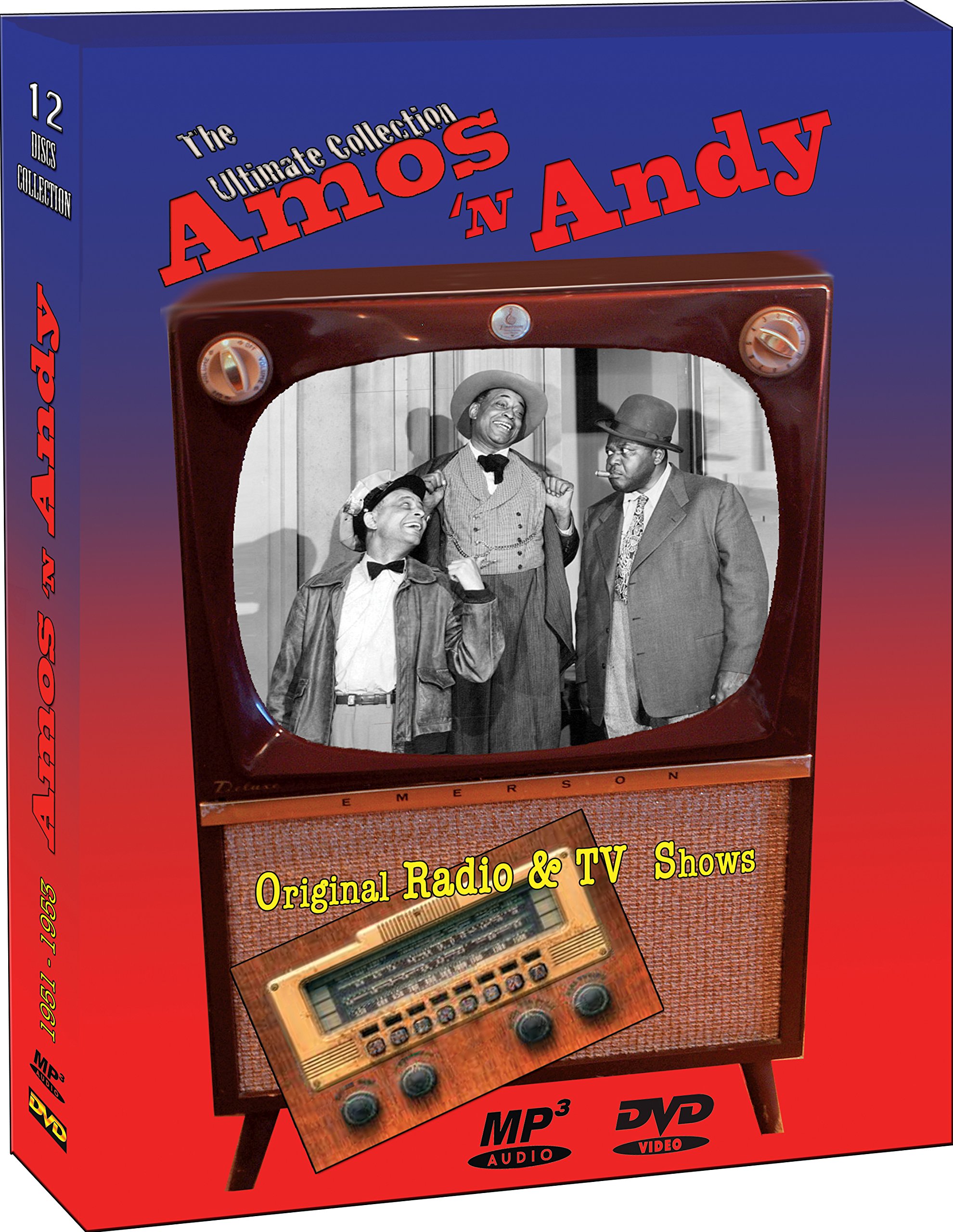 Amos and Andy 12 DVD - TV and Radio Shows - Collection DVDs MP3 AUDIO