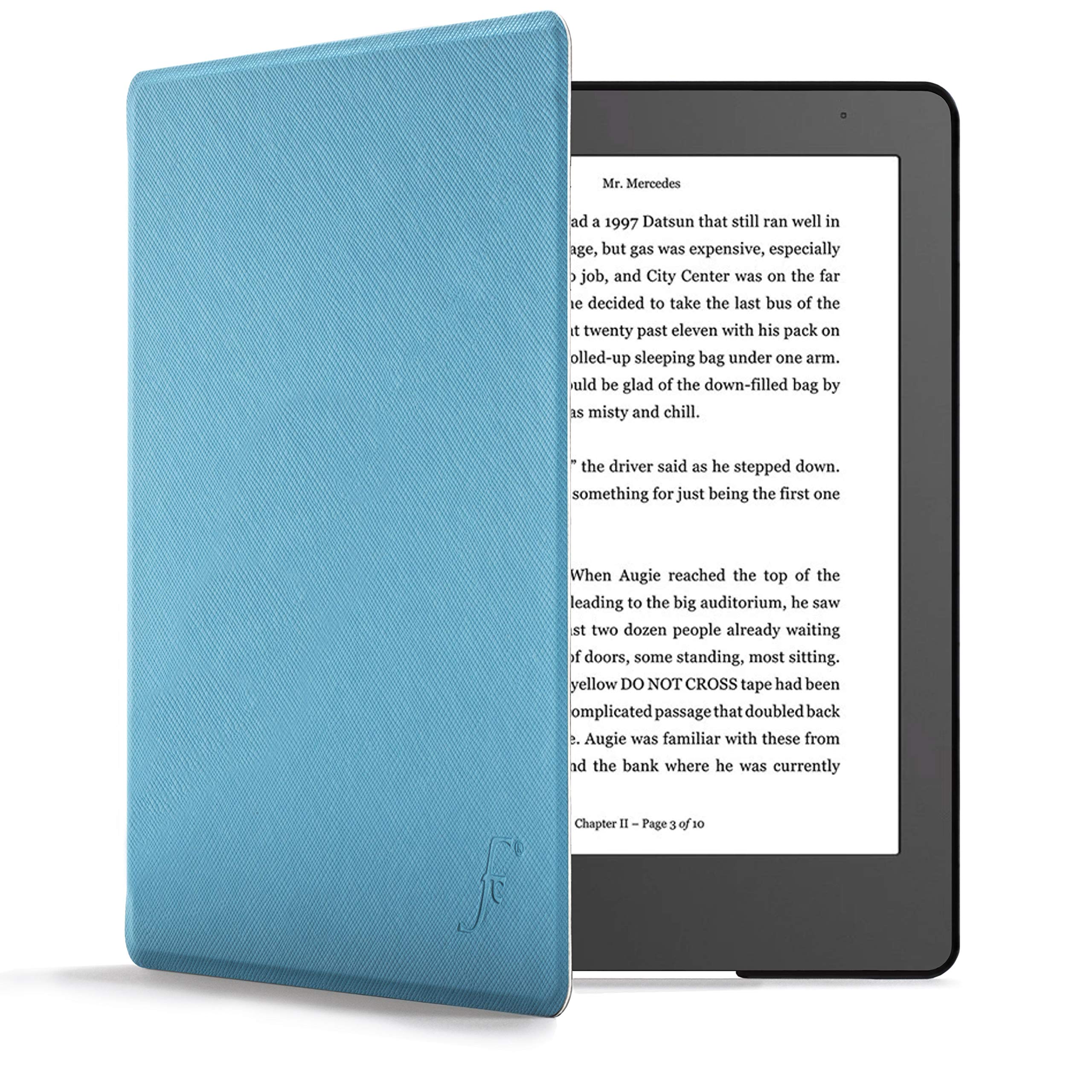 Forefront Cases Funda para Kobo Aura Edition 2 (Modelo: N236, 2016) - Delgado, Ligera y Protectora Funda para Kobo Aura Edition 2 (6") - Smart Auto Sueño Estela Función (Carcasa) - Púrpura — view 29