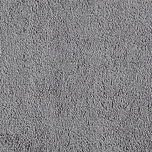 Miniatura 3 de Zahari Home Erica Bathroom Towel Set - 3 Piece Modern Decor Grey Towel Set