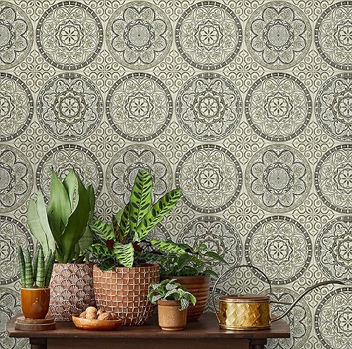 Vista 127 de Surface Style - Papel tapiz para despegar y pegar, papel tapiz abstracto para dormitorio, tocador, cocina, vinilo, cobertura de 30.75 pies cuadrados