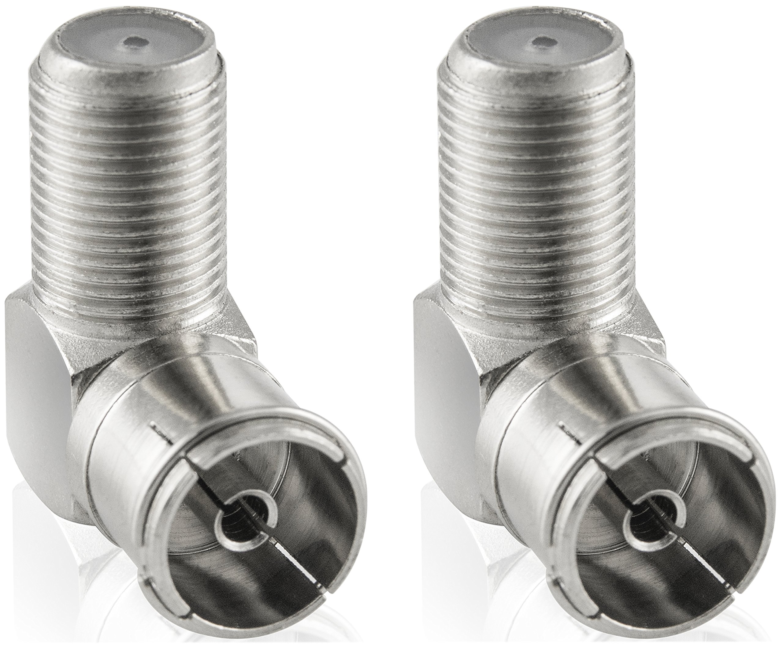 POPPSTAR 2x Adattatore Con Forma A T Per SAT TV Coassiale (2x - Foto 5