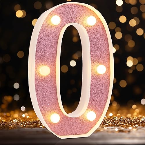 Miniatura 26 de Letras Iluminadas LED, Señales de Barra LED, Luces de Barra a Batería, Luces con Letras para el Hogar, Decoración de Barra Blanco,Negro