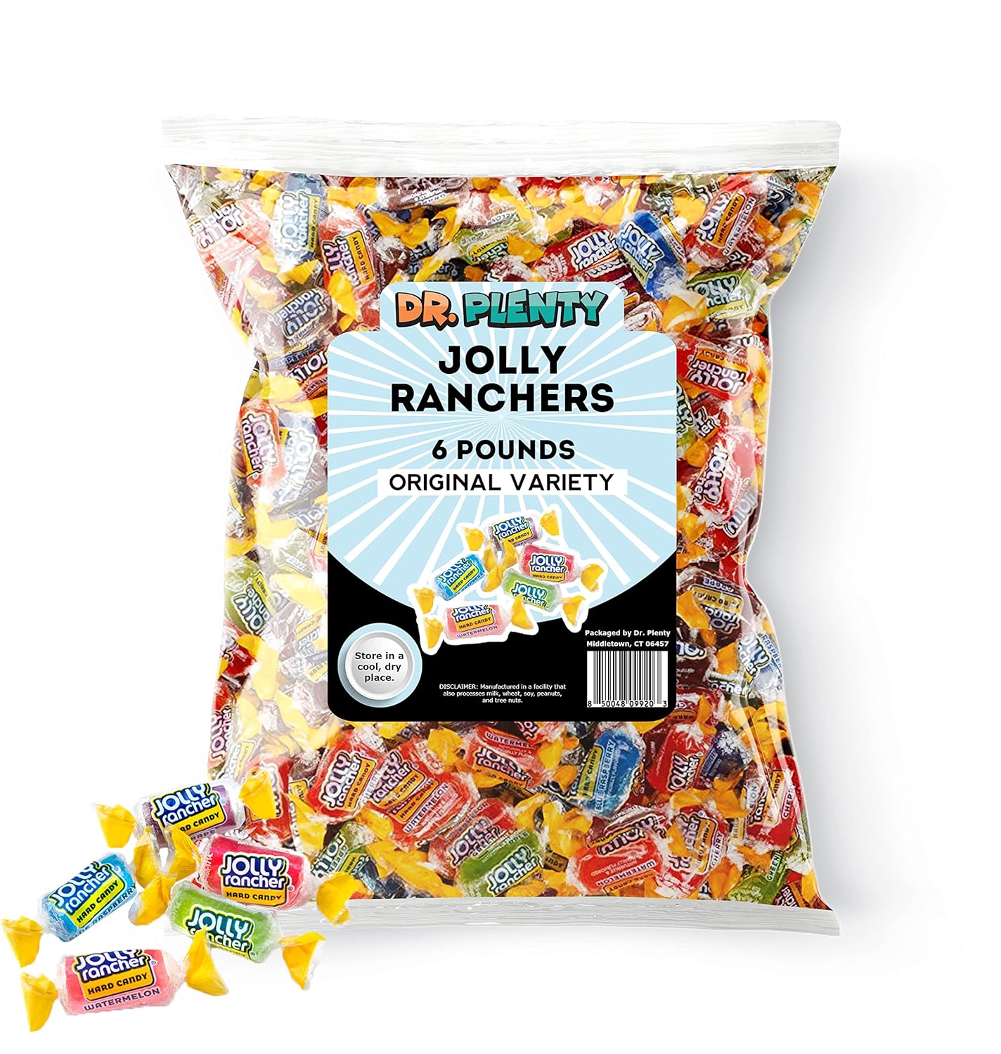Jolly Ranchers Hard Candy Bulk Bag (6lb) Original Flavor