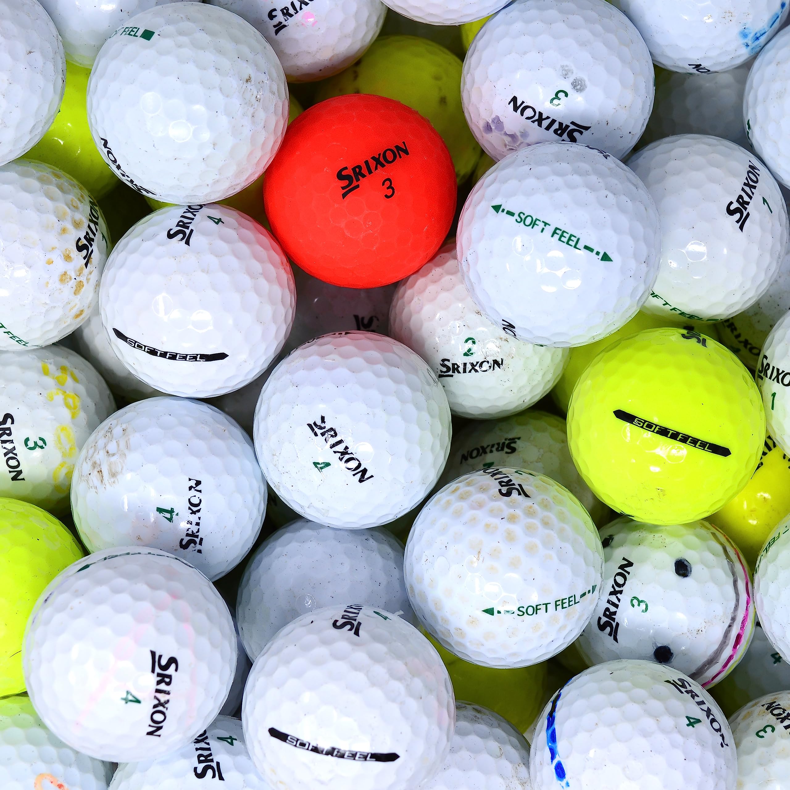 Second Chance Srixon Balles de golf de récupération Soft Feel Grade B
