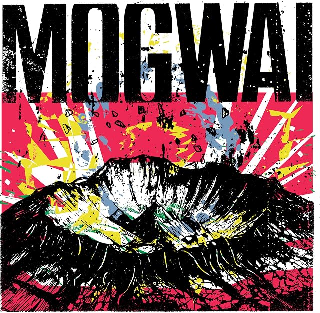 The Bad Fire por Mogwai, capa do álbum