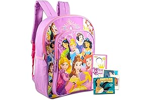 Princess Backpack for Little Girls - 16'' Cinderella Backpack Schoolbag