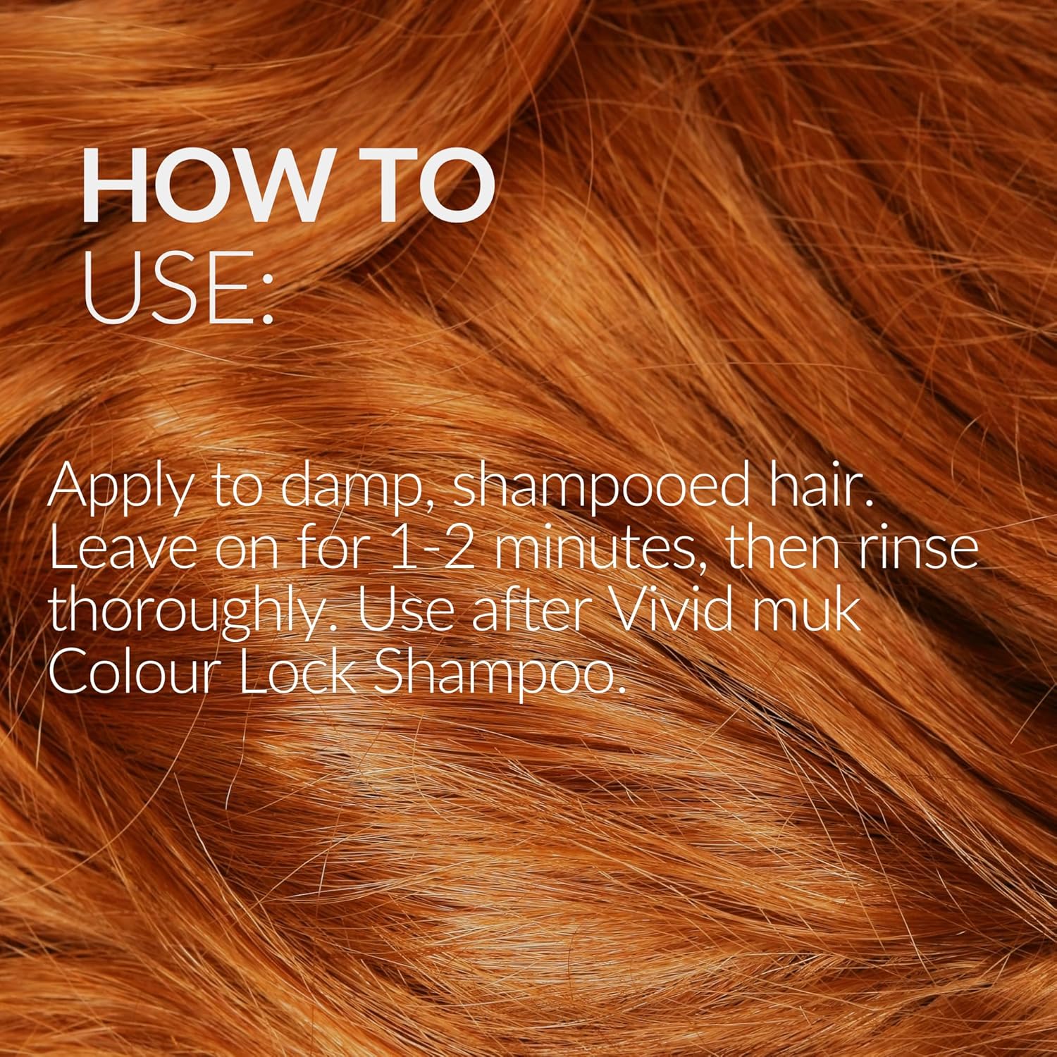 MUK. Vivid Colour Lock Conditioner - Nourishing Color Protect against colour fade. Detangling Colored Hair Conditioner for Shine, Smoothness & Frizz Control, 300ml