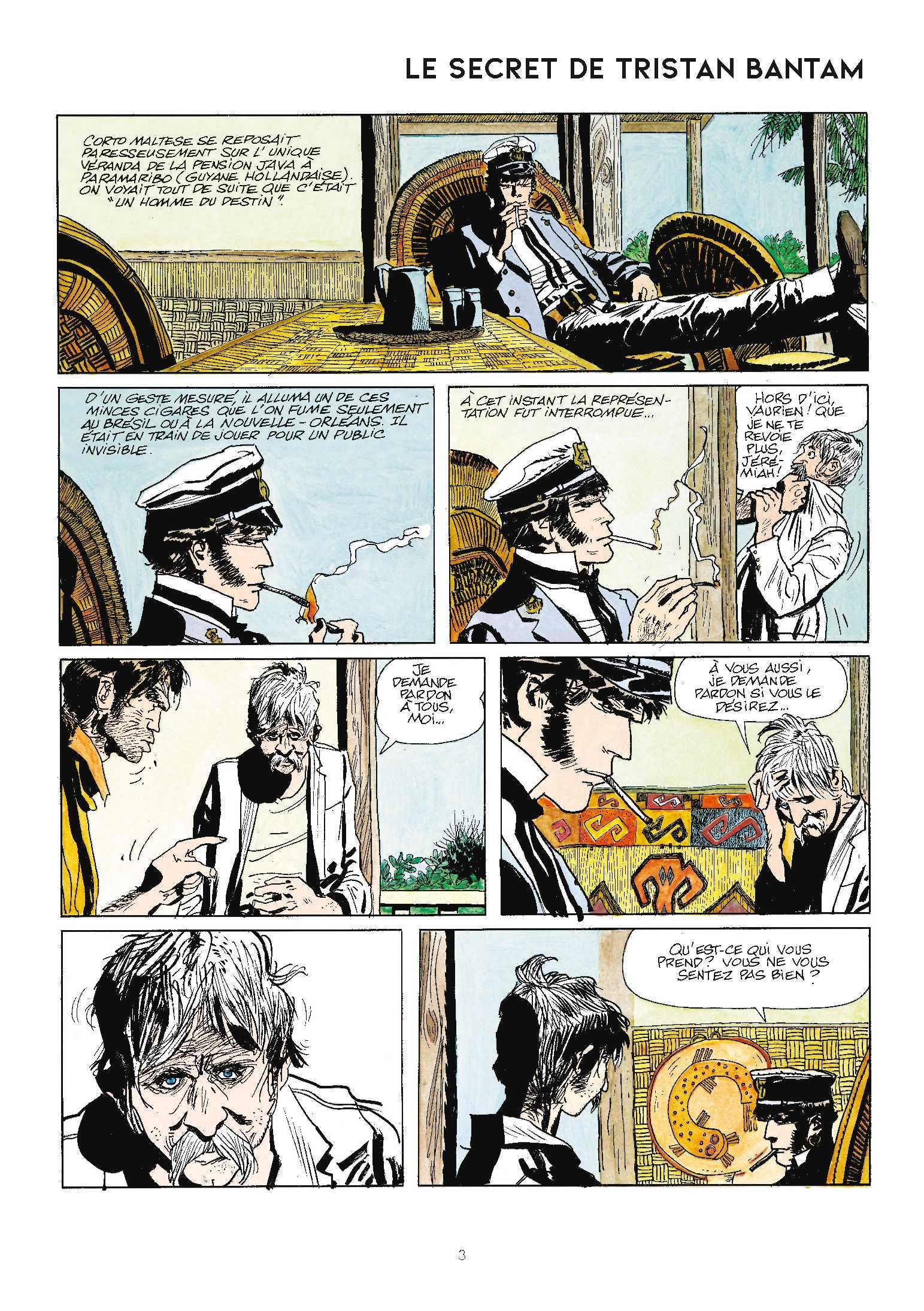 Corto Maltese - Suite caraïbéenne: "Sous le signe du Capricorne" suivi de "Corto toujours un peu plus loin"