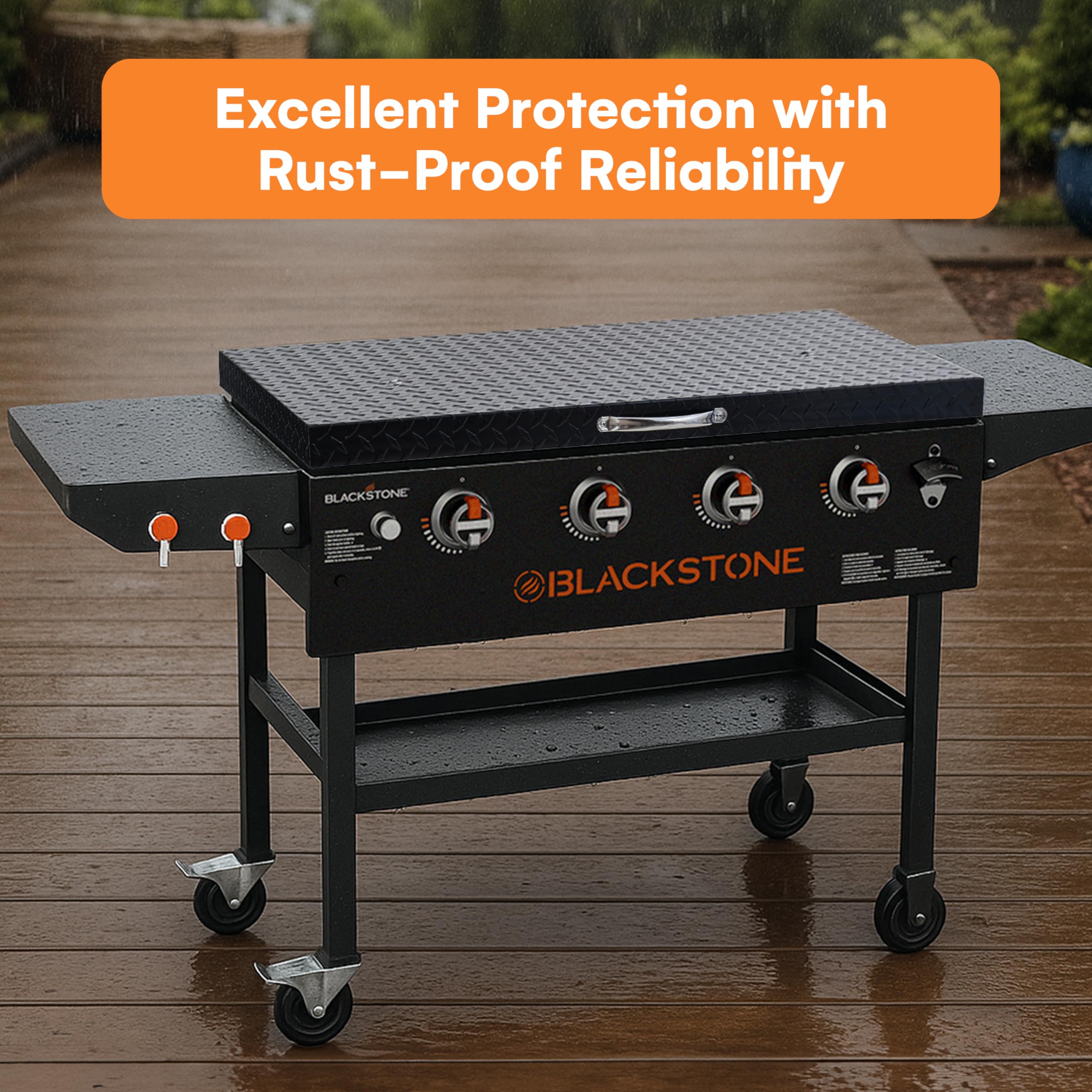 Comnova Grillabdeckung Für Blackstone 71,1 Cm Grillplatte Mit Haube – Wasserdicht, 600D, Winddicht