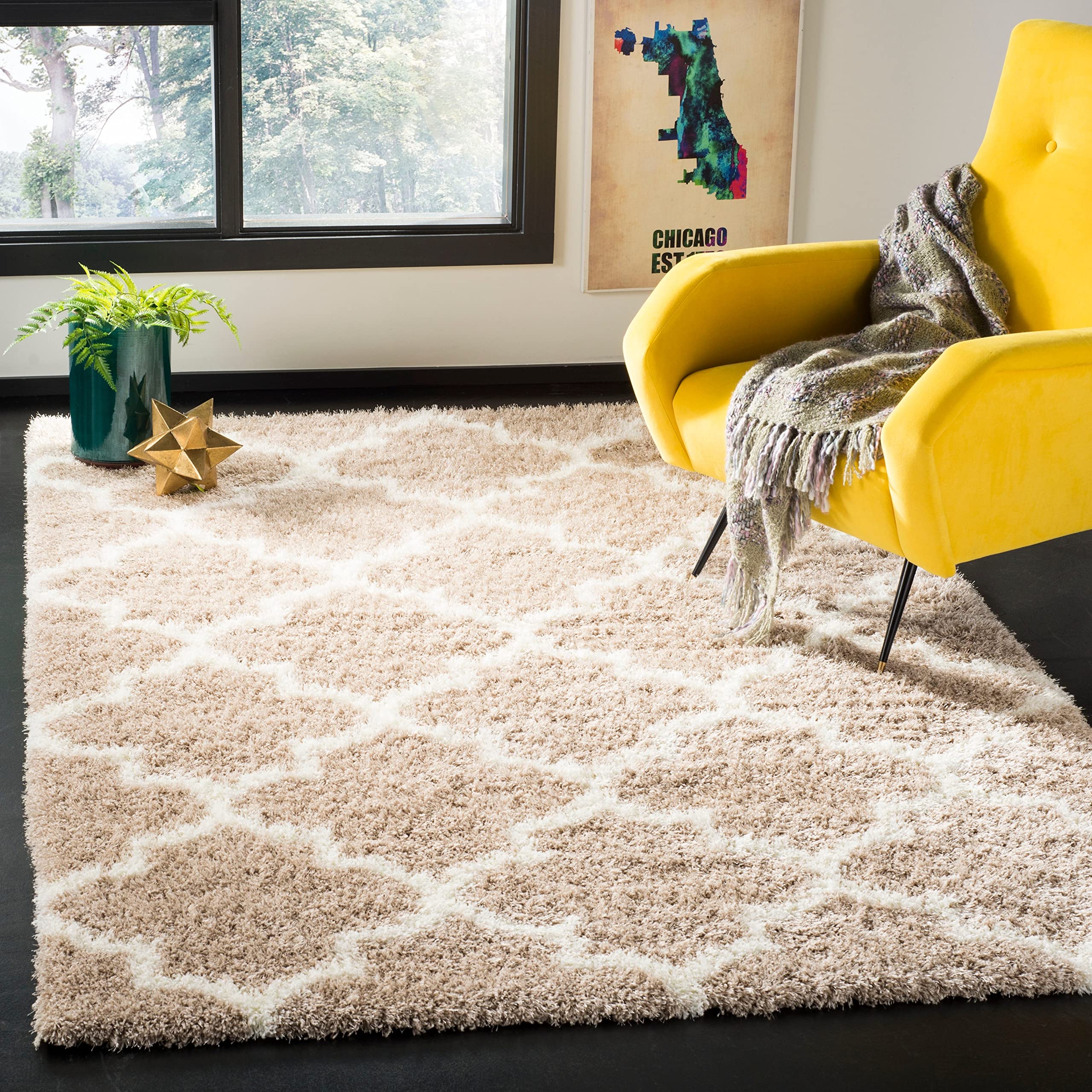 Amazon.com: SAFAVIEH Montreal Shag Collection 8'6