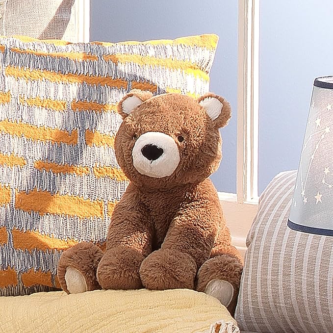 Lambs & Ivy Sierra Sky Brown Oso de Peluche - Wally miniatura 2