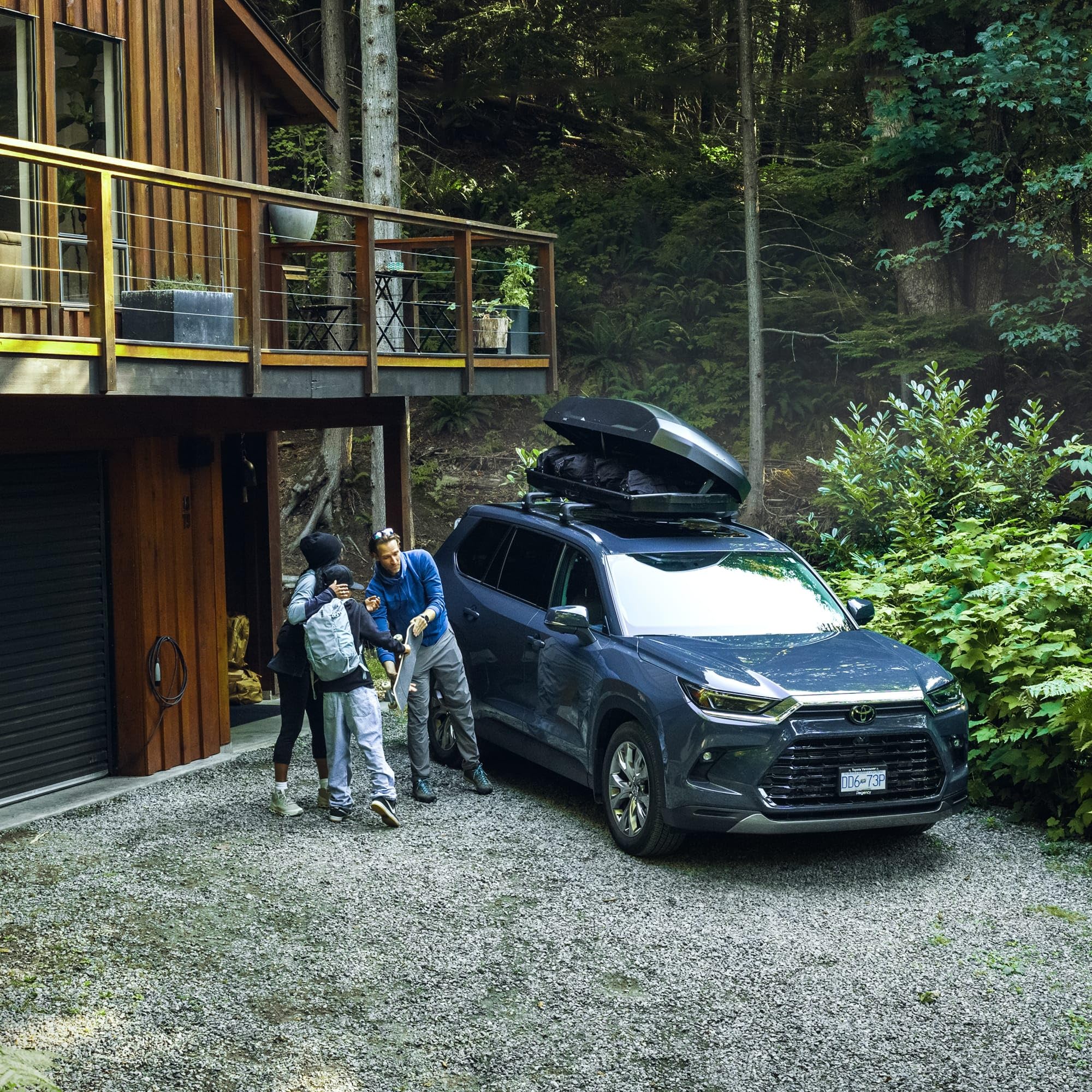 Thule Force 3 Dachbox vielseitig schwarz matt L
