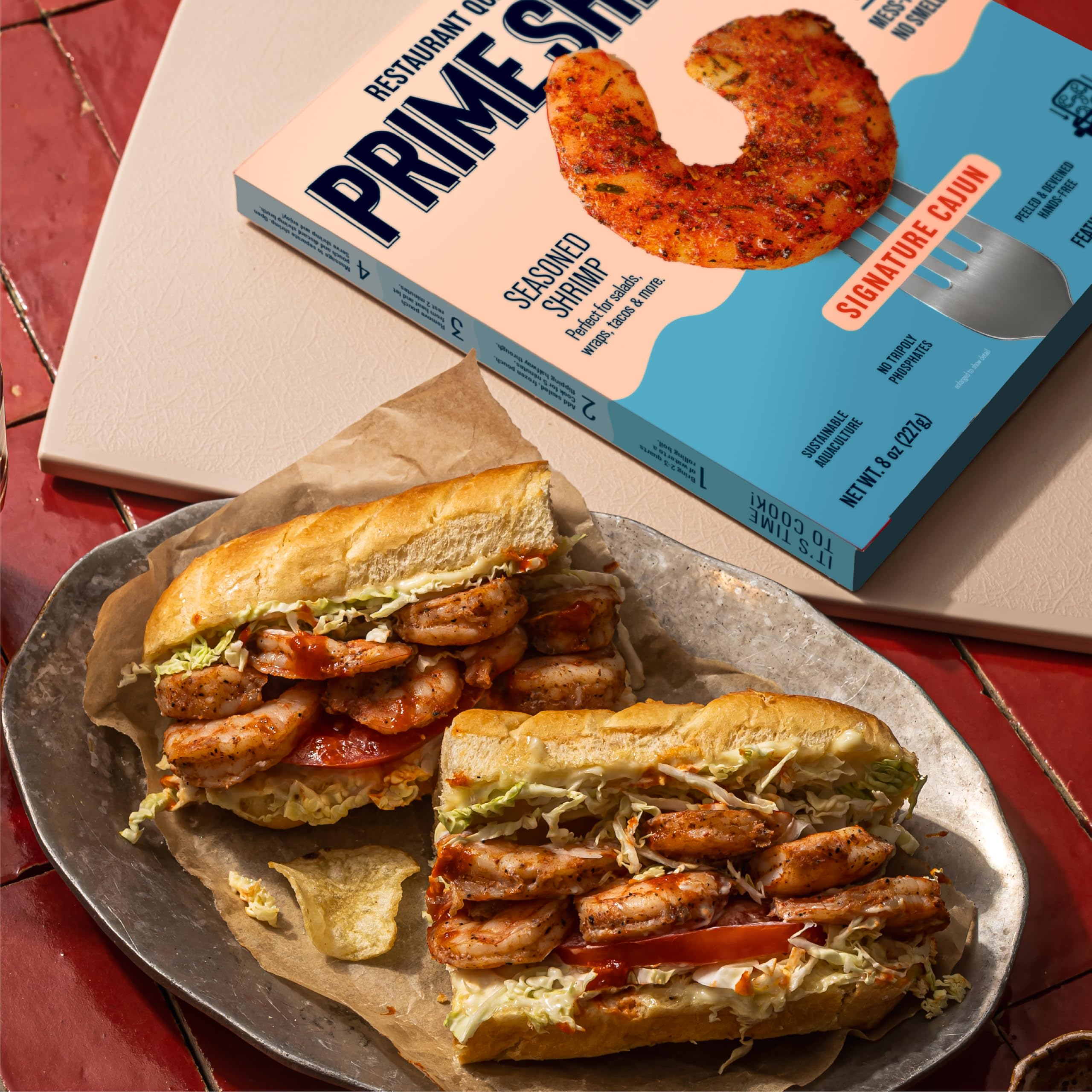 Prime Shrimp Signature | Cajun Seasoned All-Natural Frozen Shrimp
