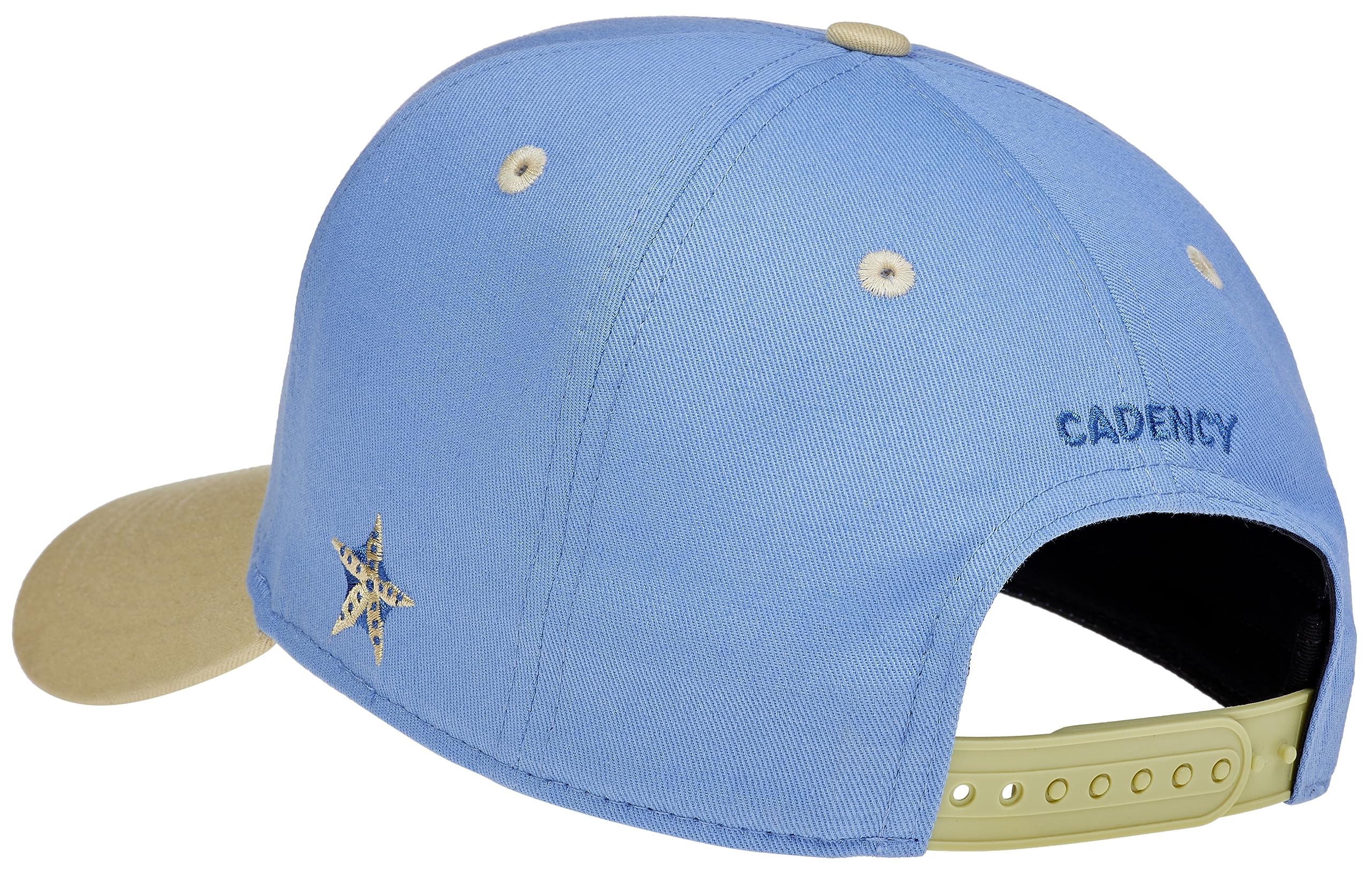 Cadency® Gorra de béisbol para hombre y mujer, color azul, unisex, tamaño ajustable, azul, Talla única